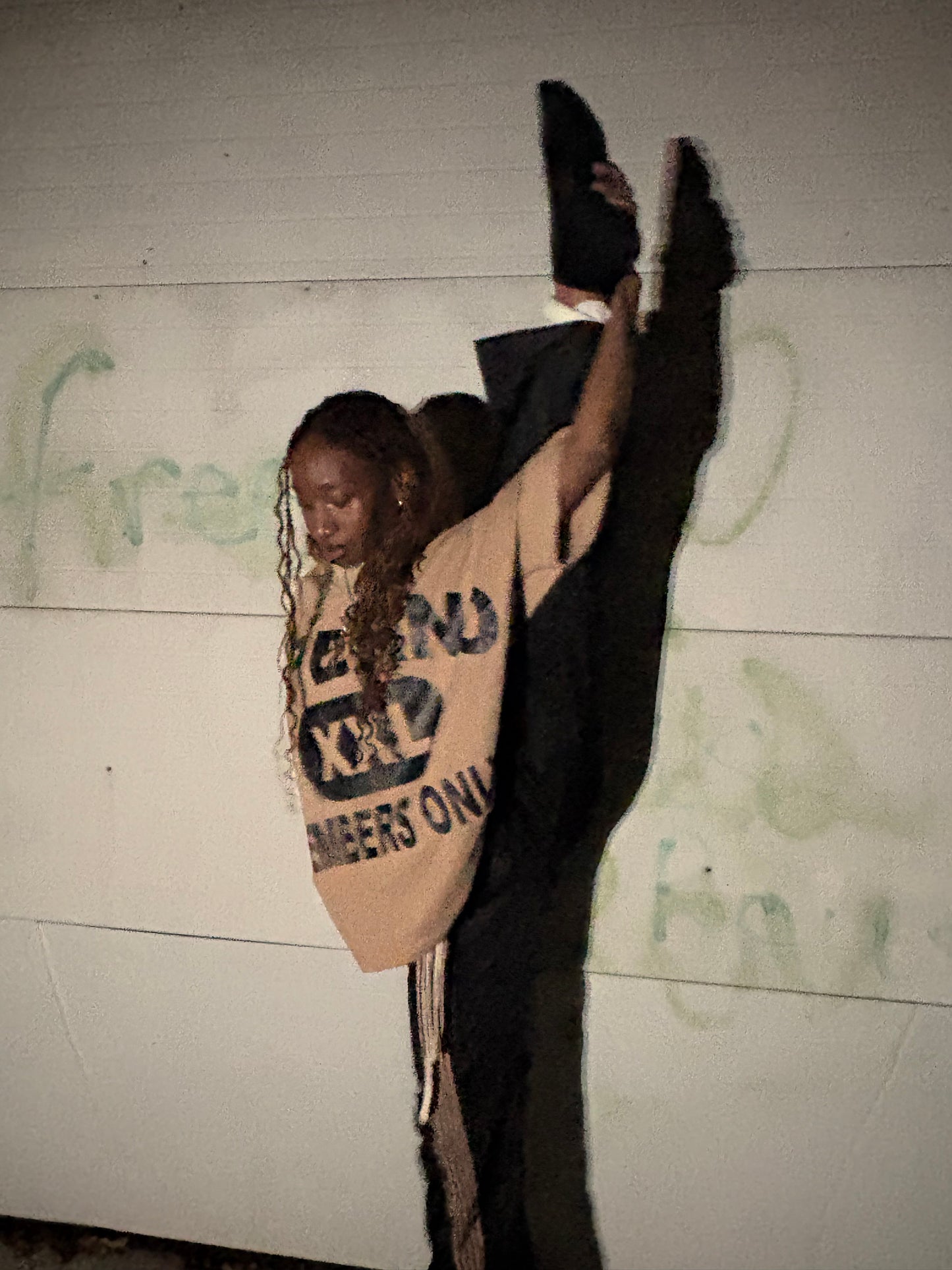 Rose Gold Nylon Pants