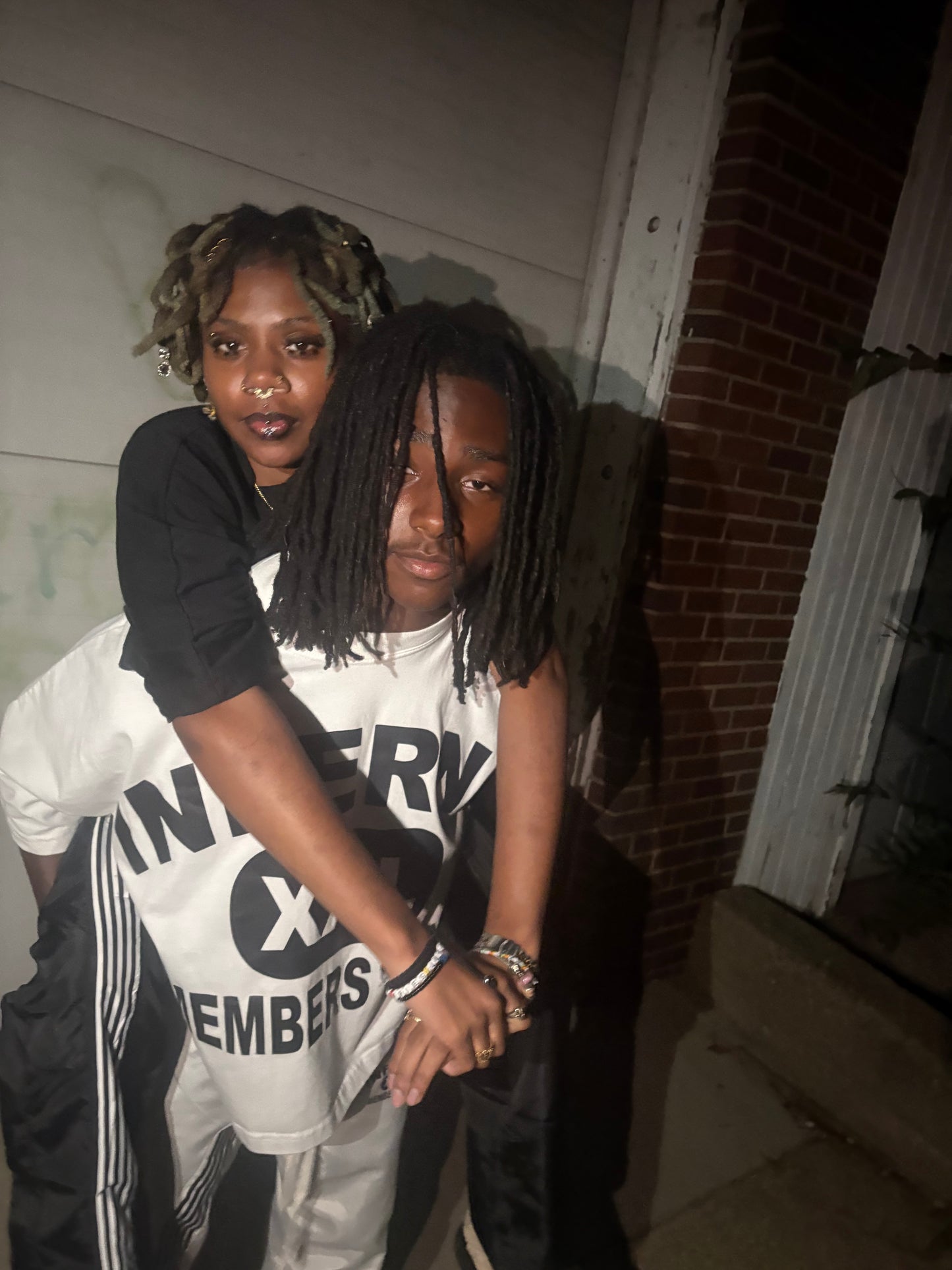 White Cropped Tee’s