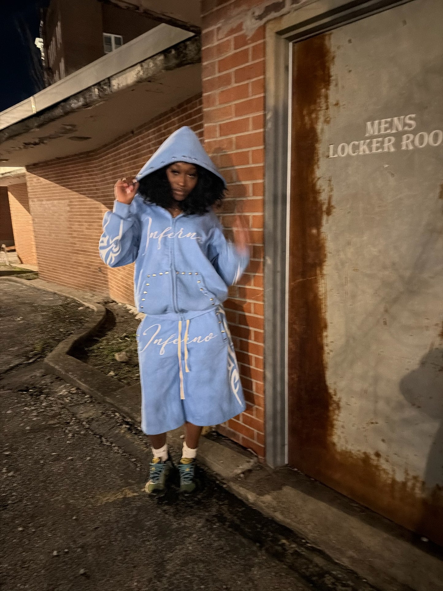 Baby Blue Platinum Hoodies