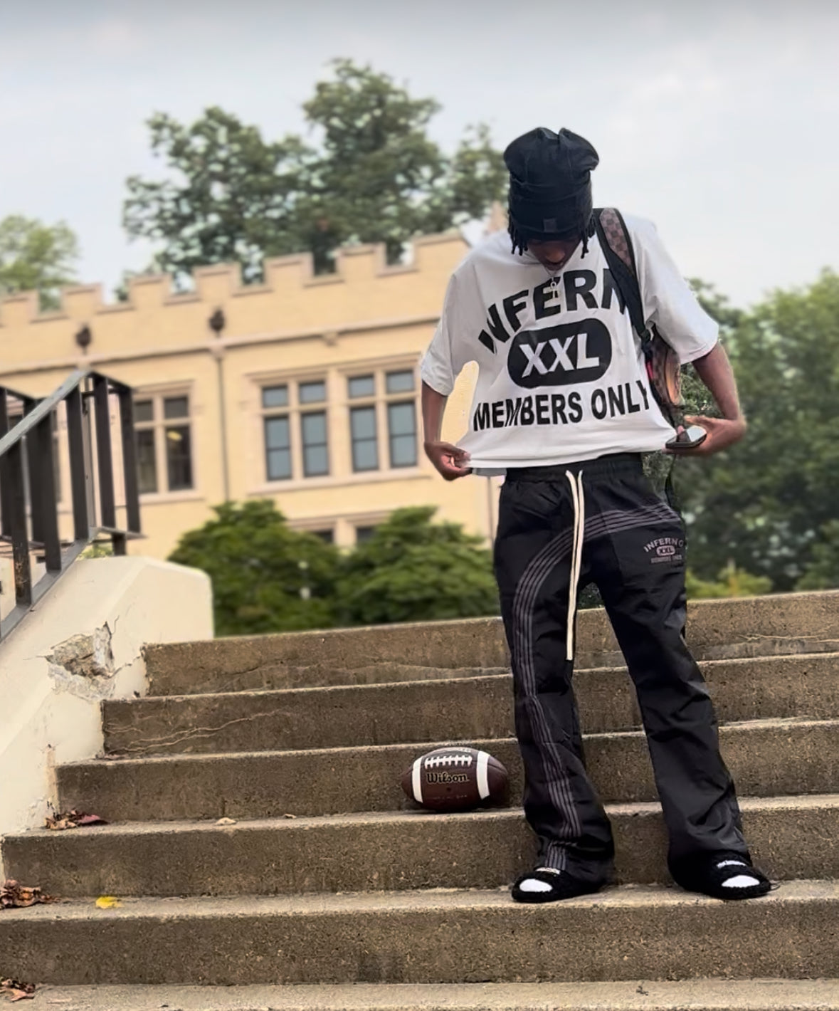 White Cropped Tee’s