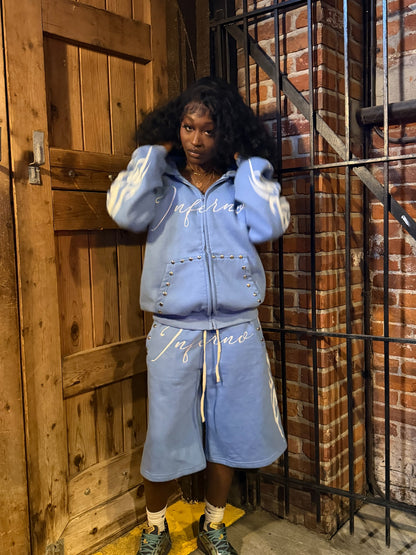 Baby Blue Platinum Hoodies